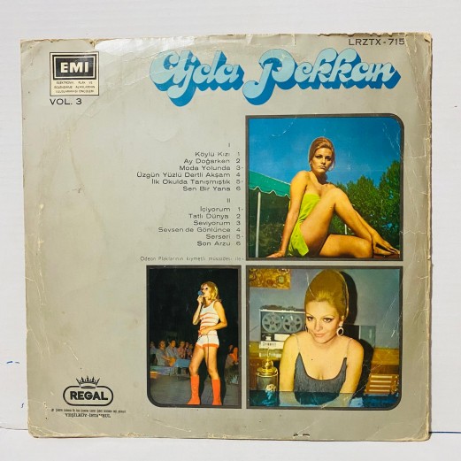 ajda pekkan Vol.3 lp