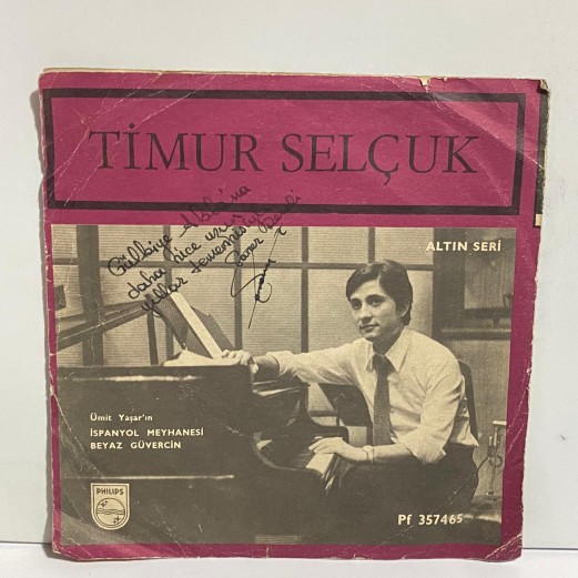 timur selçuk - ispanyol meyhanesi - beyaz güvercin 45 lik plak