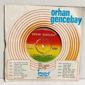 orhan gencebay - tanriya feryat - ümit şarkısı 45 lik plak