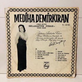 mediha demirkıran - selahattin pınar seçilmiş eserleri lp 